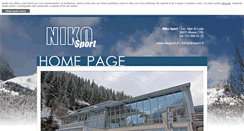 Desktop Screenshot of nikosport.it